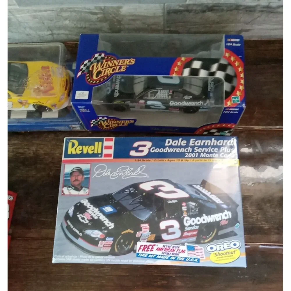 Dale Earnhardt Collection Lot Of 7 Diecast 1/24 1/64 Nutter Butter, Budweiser,